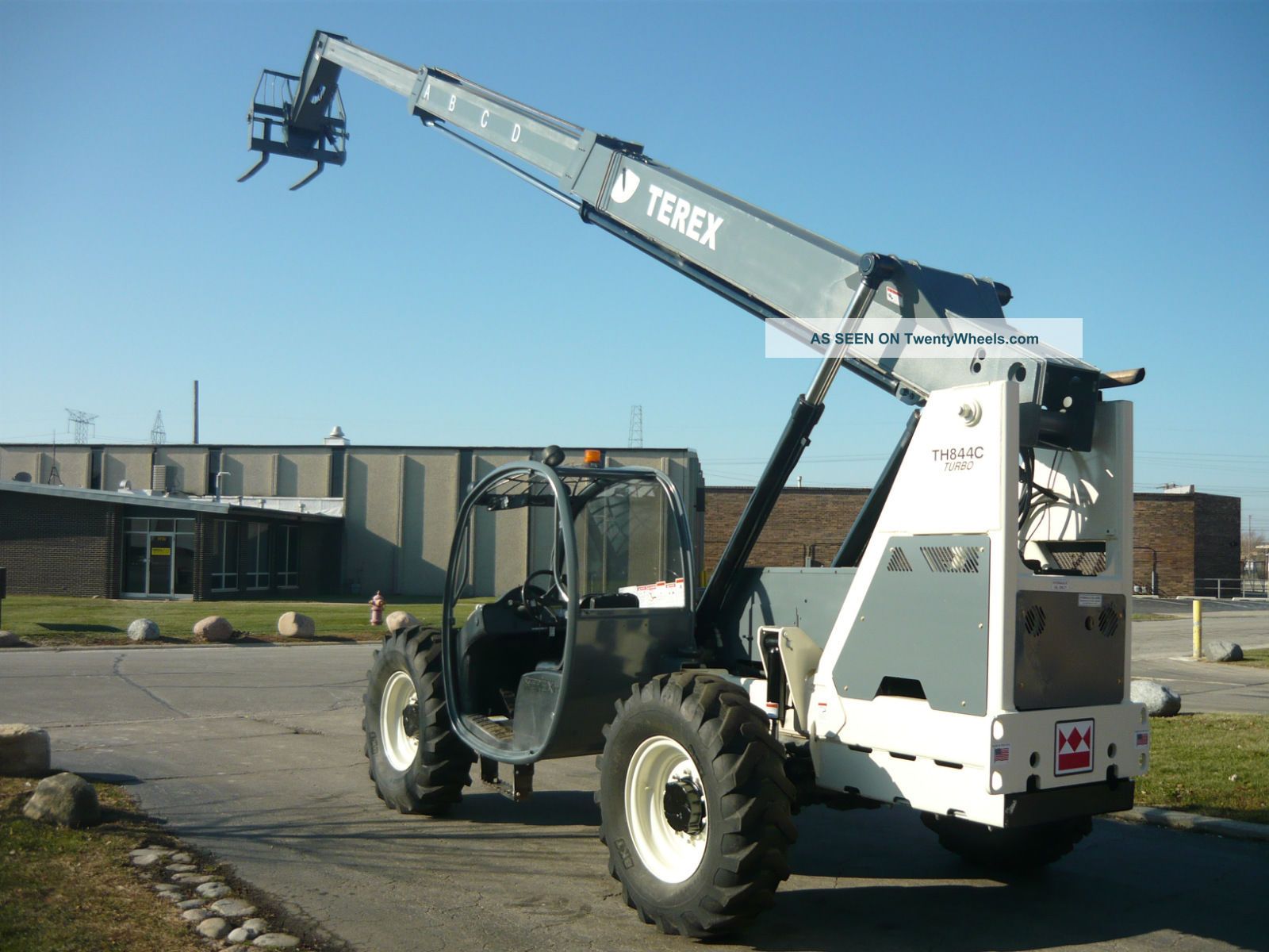Terex Genie Th 844c Telehandler Reach Forklift Telescopic John Deere