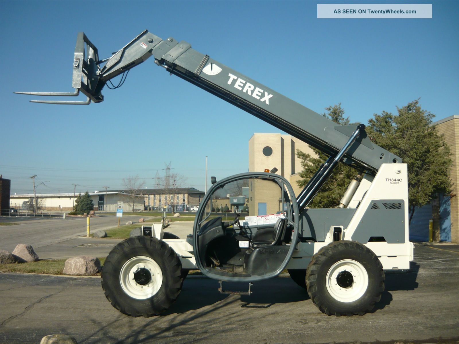 Terex Genie Th - 844c Telehandler Reach Forklift Telescopic John Deere Turbo Gth Scissor & Boom Lifts photo