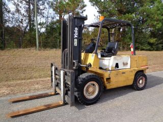 Yale Forklift Gdp100m 10,  000 Straight Mast Diesel In Mississippi photo