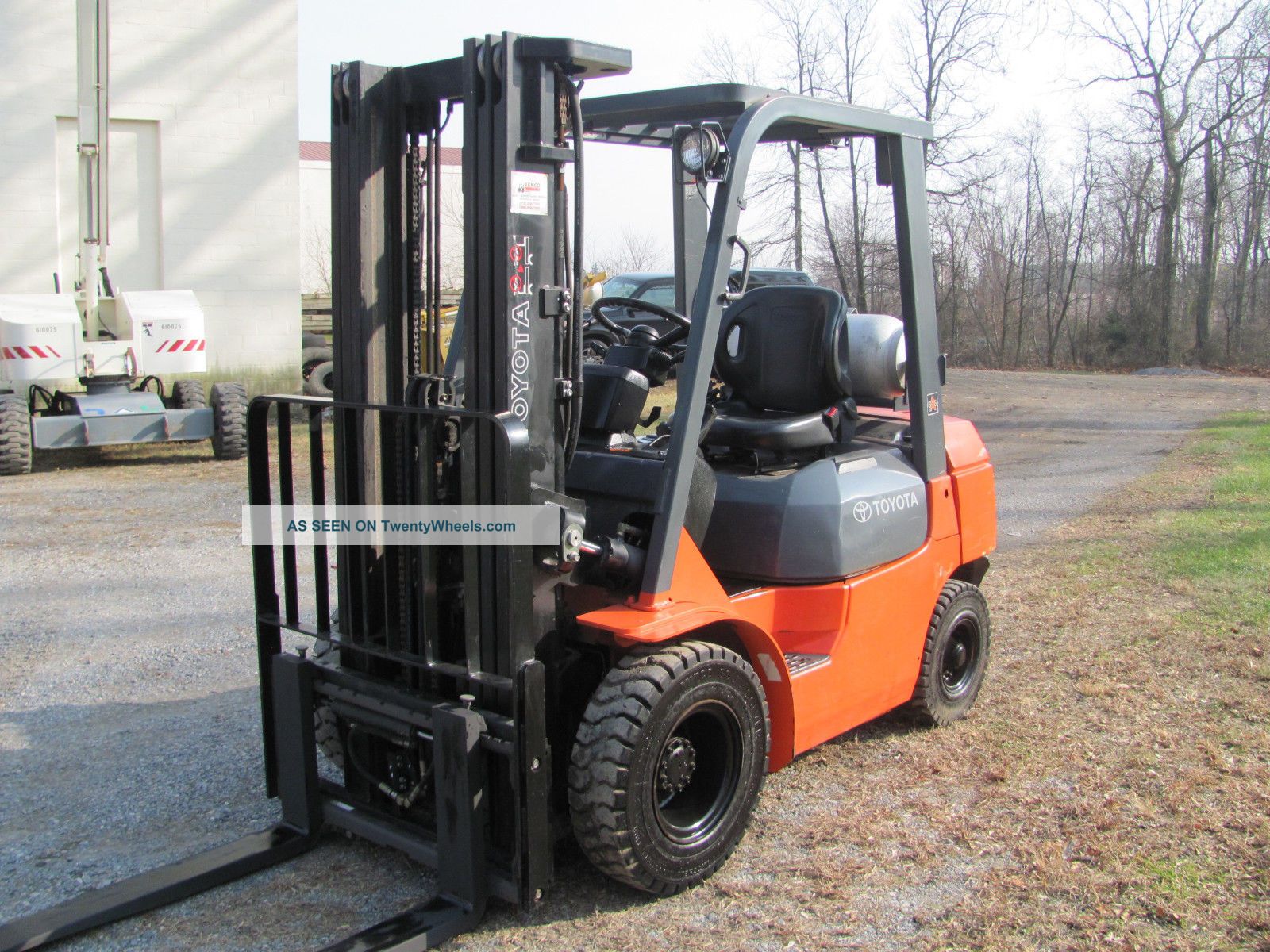 toyota forklift propane to gas #2