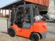 2005 Toyota 7fgu25 Forklift 5,  000 Pneumatic,  Triple,  Sideshift,  Lp Gas Propane Forklifts photo 2