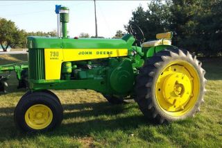 1959 John Deere 730 Restored Tractor With 50 Hours All Lights photo