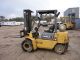 Caterpillar 5000lb Two Stage 4cyl Lp Dual Wheels 4ft Forks Stock Number 01399 Forklifts photo 1