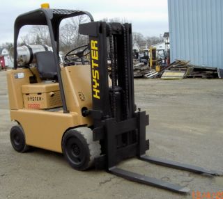 Hyster S80bbc,  8,  000,  8000 Cushion Tired Forklift,  Less Than 7 ' Long photo