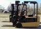 Caterpillar Ep20kt 4,  000 4000,  36v Electric (3) Wheeled Forklift,  Side Shift Forklifts photo 5