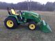 2013 John Deere 3520 4x4 Tractor W/ Fel Tractors photo 1