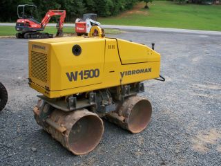 Vibromax Wc1500d Trench Compactor Wireless Remote Kubota Engine photo