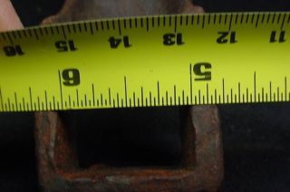 Antique Farm Wagon Tractor Implement Wrench Unusual Long Open End Square Box End photo