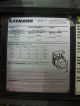 Raymond Swing Reach Fork Lift,  Model 038 - Csrtt Forklifts photo 6