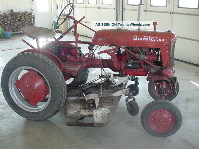 1950 Farmall Cub Antique & Vintage Farm Equip photo