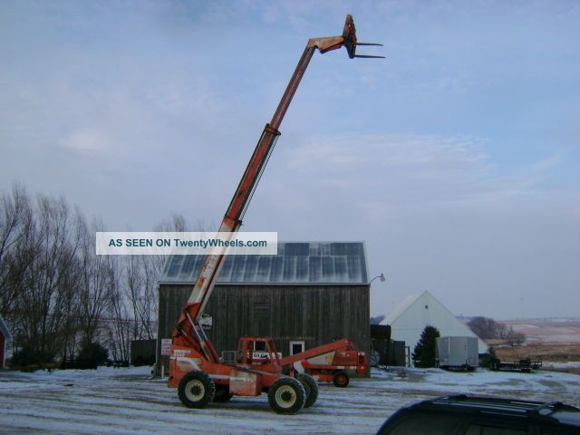 1995 Skytrak 8042 Telescopic Forklift Telehandler 4x4 Cummins Lull Jlg Forklift Forklifts photo