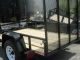 2012 5 X 8 Forest River Us Cargo Open Utility Trailer W/ A Rear Ramp Gate Trailers photo 1