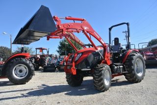2013 50hp 4wd Tym T503 Tractor Package,  Hst,  Loader,  Mower,  Box Blade photo