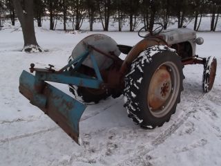 1951 Ford 8n Tractor And Implements photo