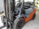 2003 Toyota 6000lb Forklift Side Shift Dual Fuel Propane & Gasoline Pneumatic Forklifts photo 10