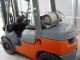 2003 Toyota 6000lb Forklift Side Shift Dual Fuel Propane & Gasoline Pneumatic Forklifts photo 11