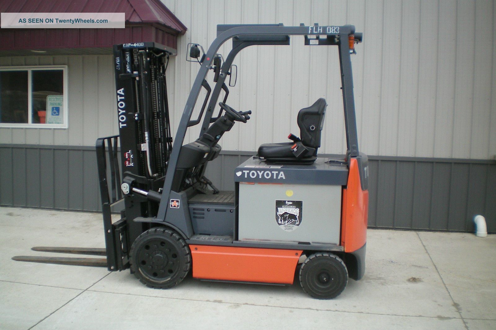 Toyota electric forklift truck