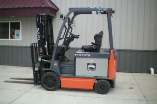 2012 Toyota 8fbchu25 5000 Electric Forklift Truck Barely photo