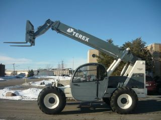 Terex Genie Th - 844c Telehandler Telescopic Forklift Reachlift Gth844 Full Cab Jd photo