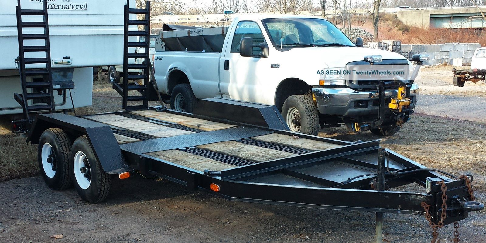 10,  000 Lb Equipment Trailer Trailers photo