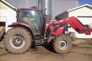 2011 Case Mx Magnum 125 Tractor With Ls700 Front End Loader photo