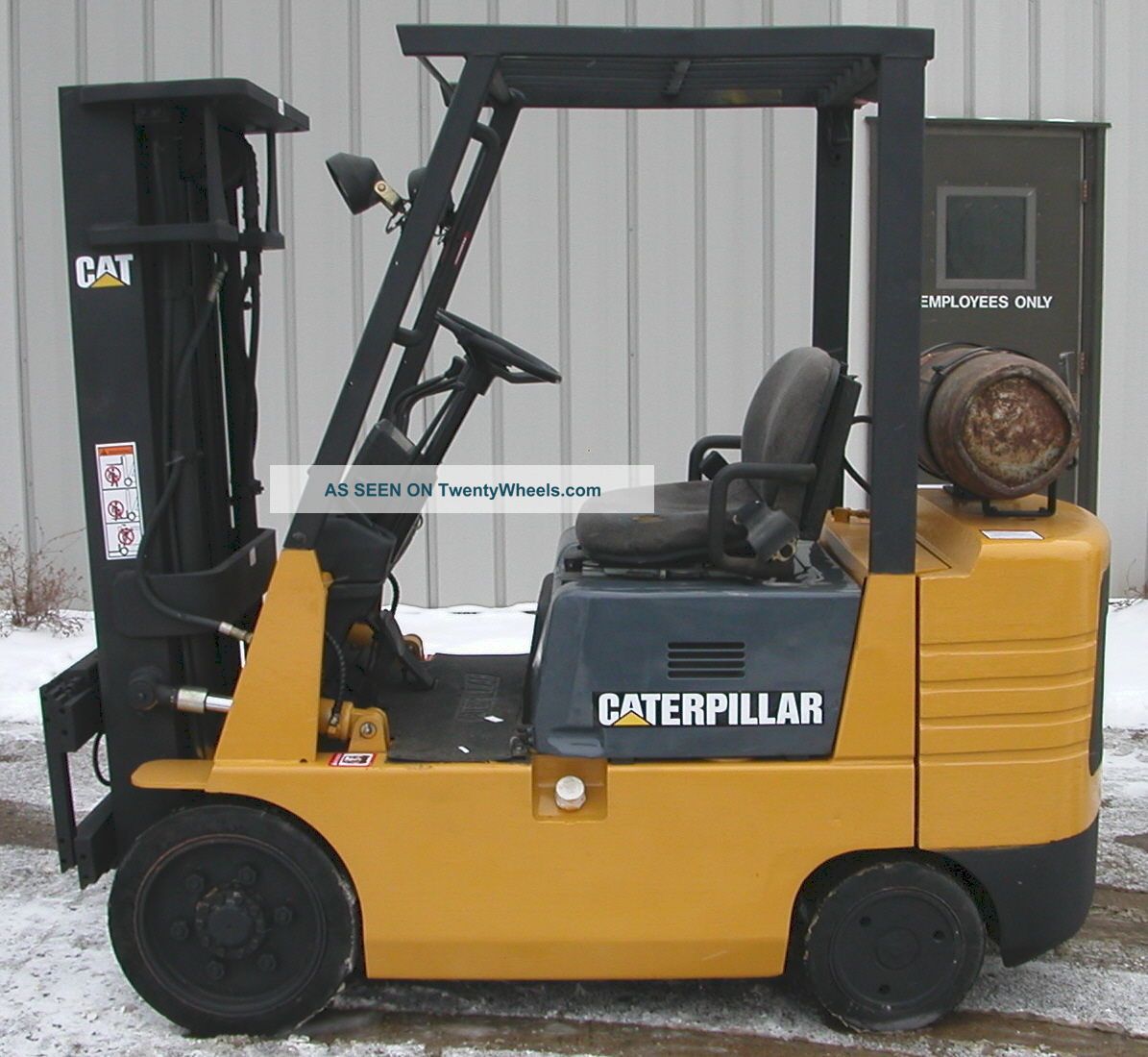 Caterpillar Model Gc25 (1996) 5000lbs Capacity Lpg Cushion Tire Forklift Forklifts photo