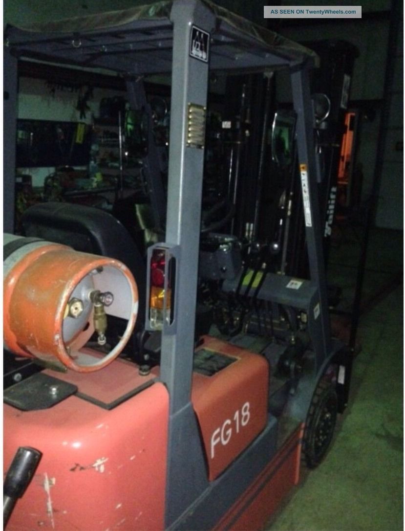 Tailift Forklift Fg18c Gas/propane 3080 Lb Capacity Forklifts photo