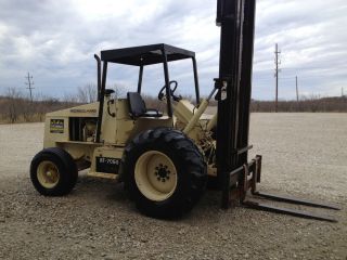 Ingersoll Rand Rt 706g 6000 Lb 21 ' Forklift,  Masonry,  Oil Field Or Pipe Yard photo