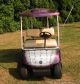 2005 Yamaha Golf Cart Gas Custom Air Brushed Marble And Steel Plated Look Utility Vehicles photo 7