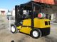 Yale Glp080 Forklift 8,  000 Pneumatic,  Triple,  Sideshift,  Lp Gas,  Propane, Forklifts photo 2