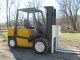 Yale Glp080 Forklift 8,  000 Pneumatic,  Triple,  Sideshift,  Lp Gas,  Propane, Forklifts photo 5
