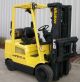 Hyster Model S60xm (2002) 6000lbs Capacity Lpg Cushion Tire Forklift Forklifts photo 1