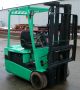 Mitsubishi Model Fb20kt (2004) 4000lbs Capacity 3 Wheel Electric Forklift Forklifts photo 2