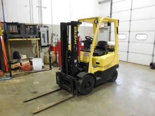 2010 Hyster H30ft Forklift - 115 ' Lift Height - Mazda 2.  2l photo