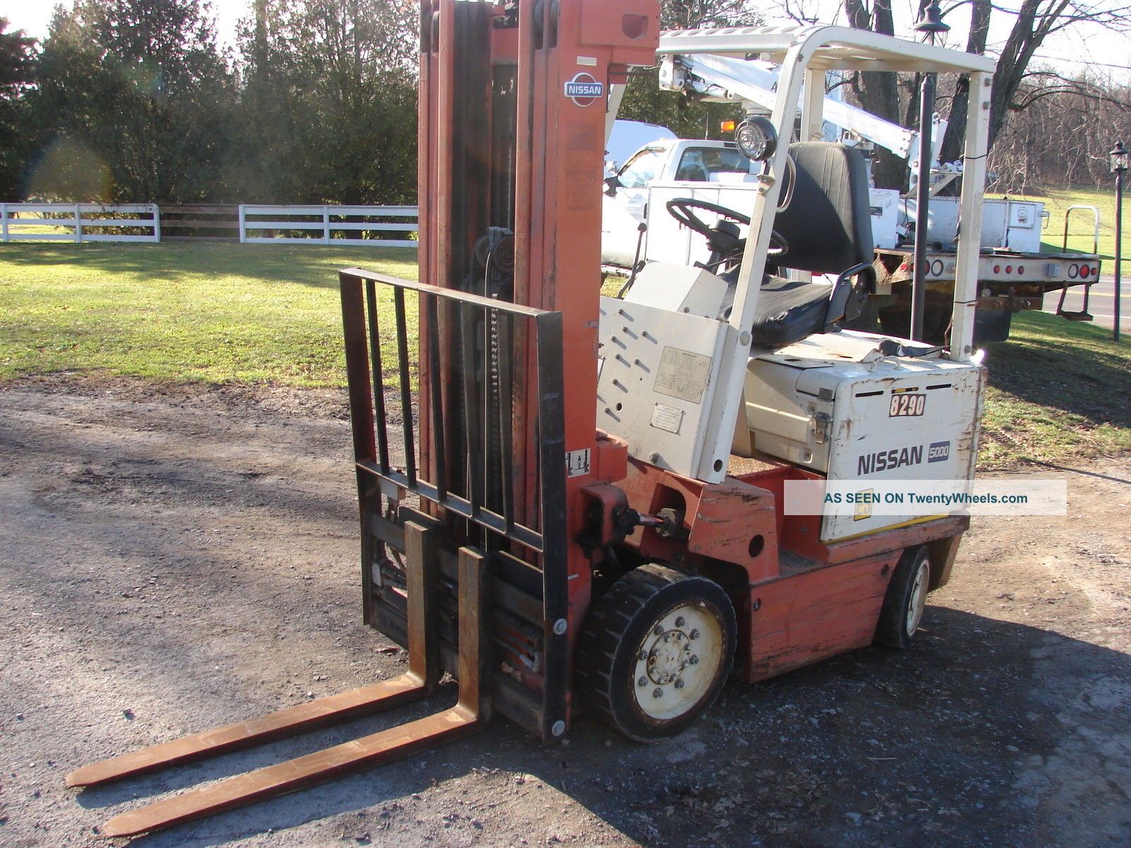 Nissan electric forklift models #5