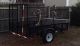 5x8 Carry - On Utility Trailer,  Mesh Floor W/ High - Sides,  Toolbox & Utility Rack Trailers photo 2