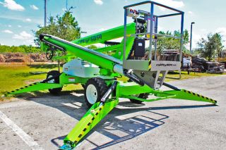 Nifty Sd50 Boom Lift,  4 Wheel Drive,  Diesel,  56 ' Work Height,  28 ' Outreach,  In Stock photo