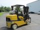 2009 Yale Glc100.  10000 Lb Capacity Cushion Tire Forklift.  Lp Gas Engine. Forklifts photo 2