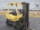 2006 Hyster H60ft Pneumatic Forklift; 6k Lb Cap; Lpg; 86/122 Two Stage Forklifts photo 2