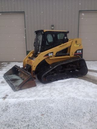 2007 Caterpiller 277b Enclosed Cab Track Type Skidsteer Skid Loader Heat And A/c photo