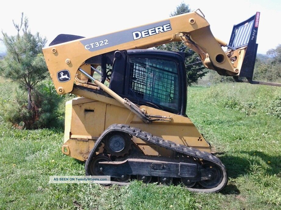 John Deere Ct322 Track Skid Steer Skid Steer Loaders photo