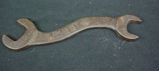 Primitive Antique Farm Wagon Tractor Implement Wrench L299 Curved 9 
