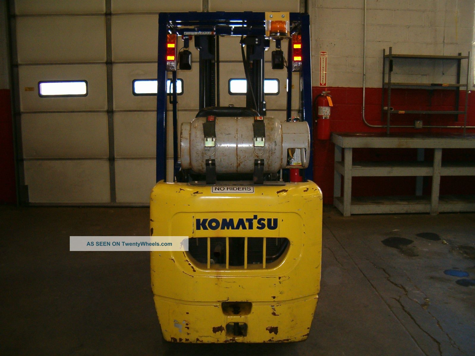 Komatsu Fg15 Forklift Truck Fg15h/18h 16 Fg15s/18s 16 Side Shift Lp