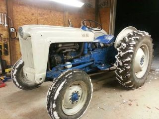 1958 Ford 631 Tractor With Great Tires And Rebuilt Motor 60lbs Oil Press At Idle photo