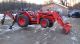 2001 Kubota L3710 4x4 Tractor With Loader And Backhoe Tractors photo 3