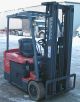 Toyota Model 7fbeu20 (2003) 4000lbs Capacity 3 Wheel Electric Forklift Forklifts photo 2