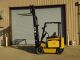 2002 Yale 5600 Lb Electric Forklift Cushion Solid Tires 15 Foot 2 Stage Mast Forklifts photo 1