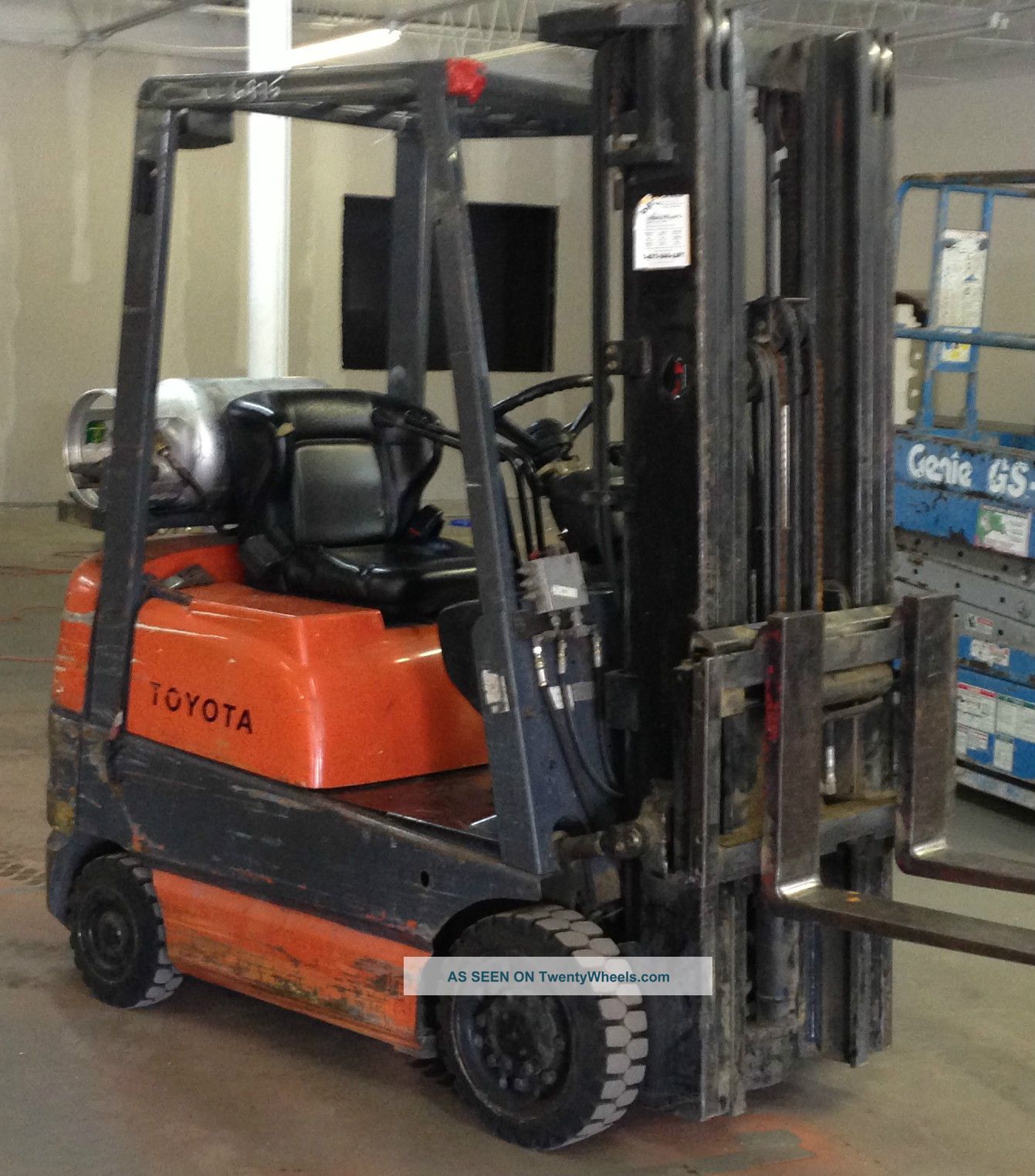 Toyota 3000 Lb 52 - 6fgcu15 Forklift Lift Truck Forklifts photo
