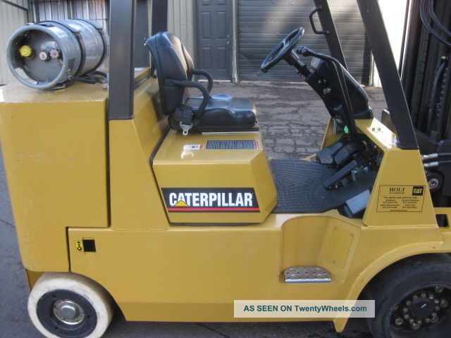 Caterpillar 12,  000lbs Forklift Propane 825 Hours Forklifts photo