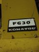 Komatsu Model Fg30 - 7 6000 Pneumatic Tired Forklift,  Nissan Gasoline Engine Forklifts photo 2